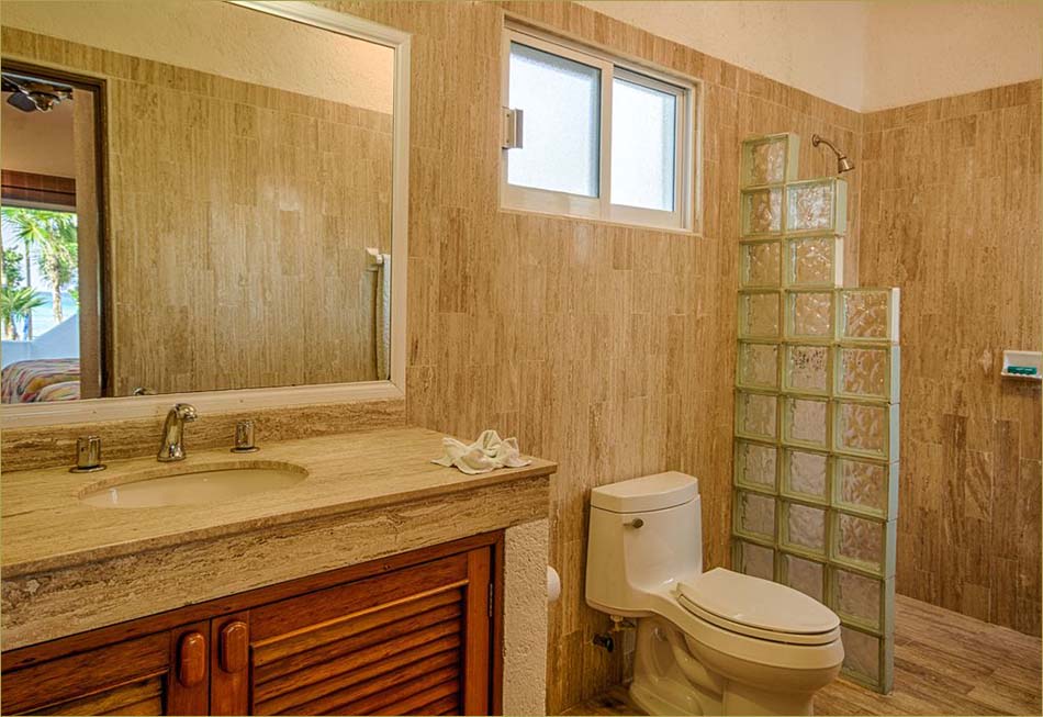 Guestroom number 4 features a full private bathroom